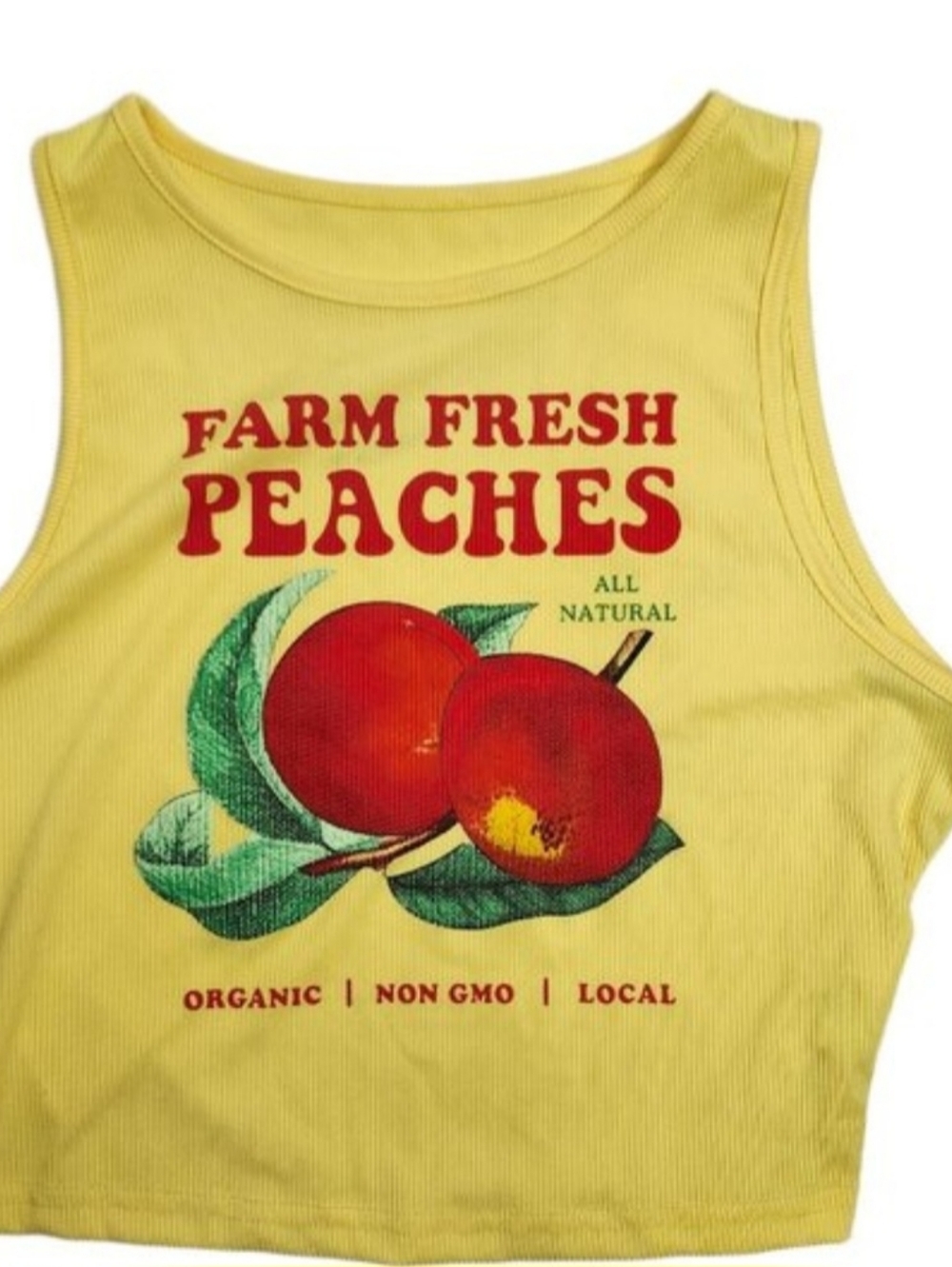 Graphic Peach Summer Crop
